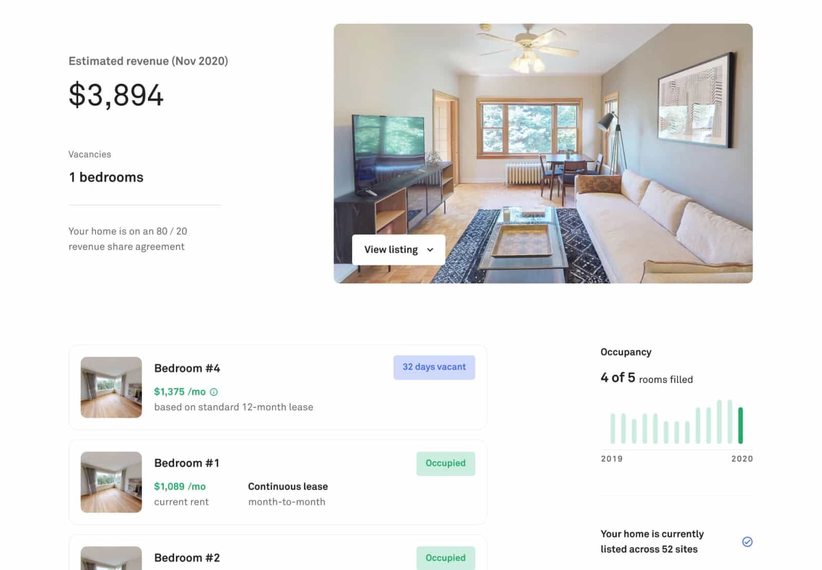 Manage everything in the app